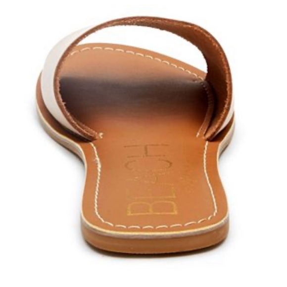 NWT Beach by Matisse Leather Cabana Flat Natural - Picture 4 of 5